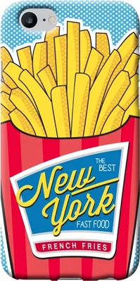 Obrázek produktu pro Benjamins BJ7POPFRIES, Obal, Apple, iPhone 7, 11,9 cm (4.7"), Vícebarevný