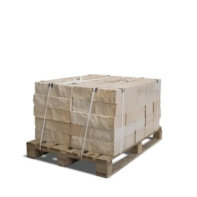 Produktbild von Galamio Sandstein Randsteine 40*20*10 » gesägt & gebrochen « 950kg