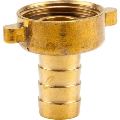 Imagen del producto de Conector para manguera Gardena, de 26,5 mm (G¾') a 13 mm (1/2'), fabricado en latón, de 2 piezas