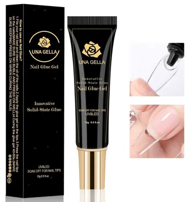 Produktbild von Nagelkleber 15ml UV/LED Aushärtung für Kunstnägel Acryl Soft Gel Tips Press On