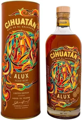 Produktbild von Cihuatán 15 Alux Aged Rum Limited Edition 43,2% Vol. 0,7l in Geschenkbox