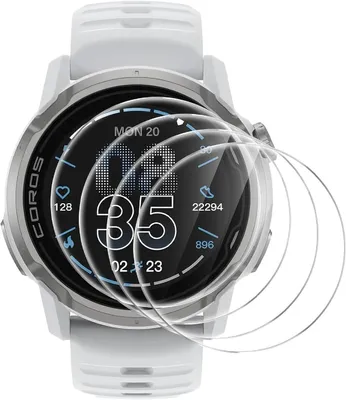 Produktbild von Bildschirmschutz 46mm, 4 Stück, gehärtetes Glas, kratzfest, für Smartwatch