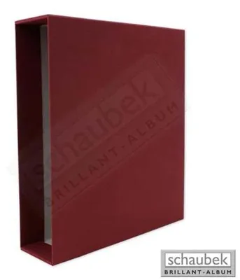 Produktbild von Schaubek ks1051 Schutzkassette rot für Ganzleinen-Schraubbinder