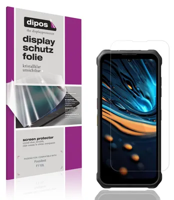 Produktbild von 4x Schutzfolie für Fossibot F110L klar Displayschutzfolie Folie Display Schutz dipos
