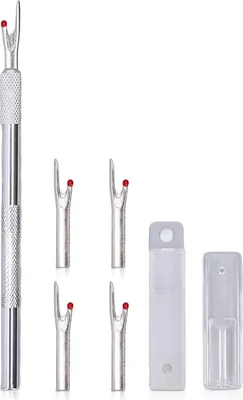 Produktbild von Nahttrenner Set - Hochkohlenstoffstahl Nähdraht Cutter Schnelles Auftrennen Öffnen DIY Handwerk Stickerei