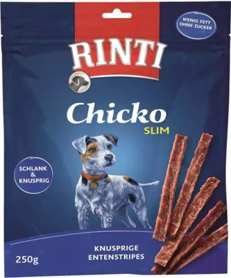 Produktbild von RINTI Chicko Slim Ente Vorratspack, Snacks, Hund, Adult, Ente, 250 g