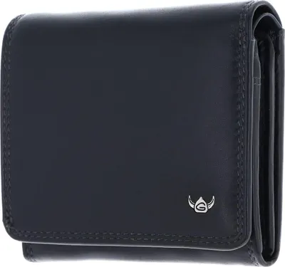 Zdjęcie produktu dla Portfel skórzany Golden Head Polo RFID Protect zip 3335 granatowy ciemnoniebieski