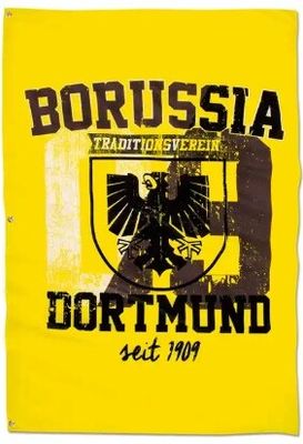 BVB Dortmund Vlajka BVB s mestským znakom 100x150cm 0