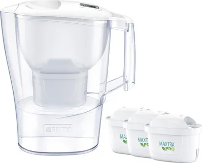 Produktbild von BRITA Aluna 2,4 l weiß 3 Stück MX Pro PO 2024