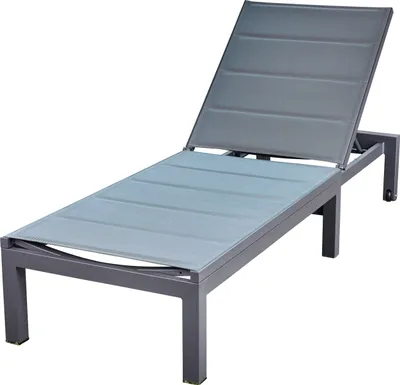 Produktbild von Grasekamp Rollliege Sol aus Aluminium, 195 cm Länge, 64 cm Breite, Rückenlehne bis 103 cm