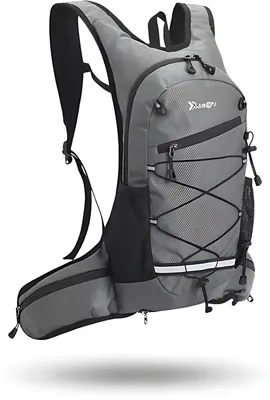 Produktbild von CarryQuest® - Wanderrucksack wasserfest 46x20x9cm Grau