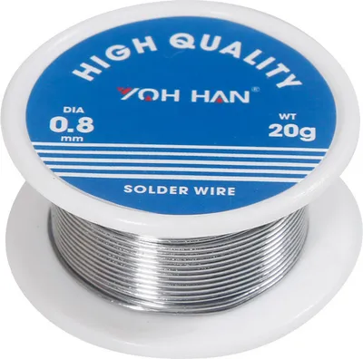 Produktbild von Lötzinn 0.8mm, Lötzinn Bleifrei mit Kolophonium Kern, Solder Wire 20g, Lötdraht für die Reparatur und den Heimwerker von Elektronischen Elektrischen Lötkomponenten