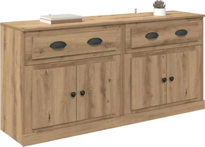 Obrázek produktu pro vidaXL Příborníky 2 ks Artisan dub 70 x 35,5 x 67,5 cm