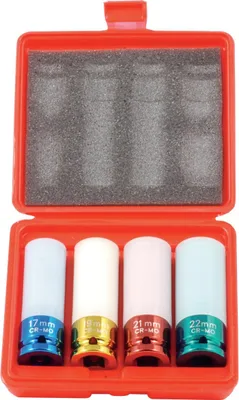 Image de Jeu de douilles à choc 1/2', version longue