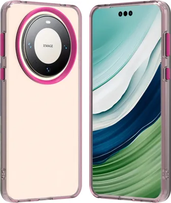 Produktbild von Handyhülle für Huawei Mate 60 Pro+ Schlank Durchscheinend Matt Stoßfest Schutzhülle Rot