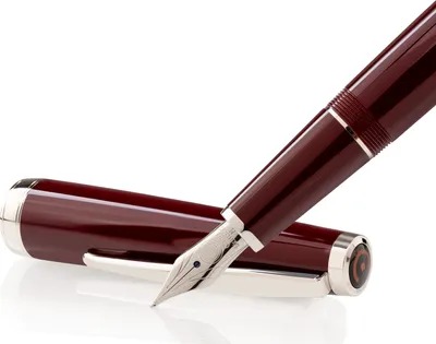 Produktbild von Cleo Skribent Classic Palladium Patronen-Füllhalter, bordeaux, M-Feder