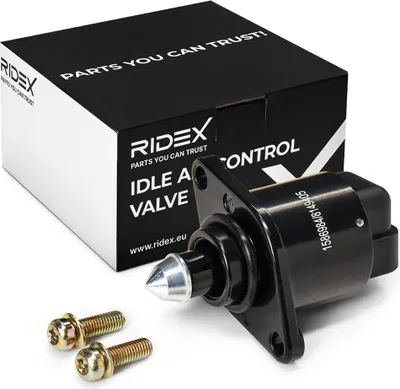 Produktbild von RIDEX 1298I0007 Leerlaufregler für RENAULT CLIO II (BB0/1/2, CB0/1/2) Luftversorgung