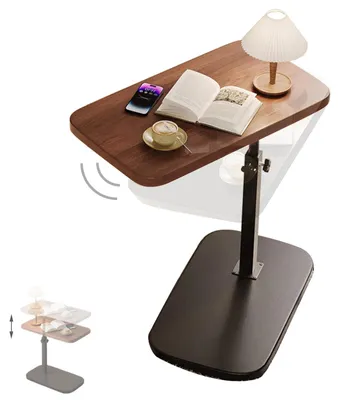Image de Table d'appoint en forme de C, avec hauteur réglable