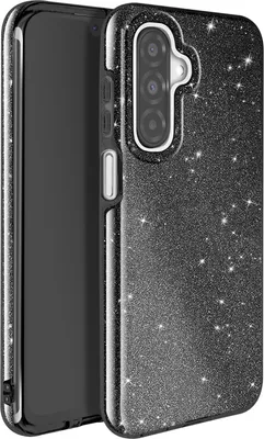 Immagine prodotto di Avizar, Custodia Glitter per Samsung Galaxy A26 antiurto scintillante, Nero