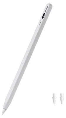Produktbild von Joyroom JR-X15 Pro Stylus Pen Weiß mit Ersatzspitzen