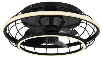 Produktbild von LED Deckenventilator, dimmbar, Fernbedienung, CCT, D 50 cm