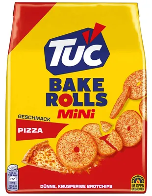 Produktbild von TUC Bake Rolls Mini Pizza 150g