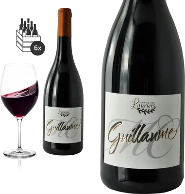 Produktbild von 6er Karton 2020 Cuvée Guillaume Domaine des Lauriers - Rotwein