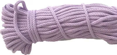 Produktbild von Ø 6 mm x 100 m Baumwollkordel Kordel Baumwolle 100 % Baumwollschnur Lavendel Ø 6 mm