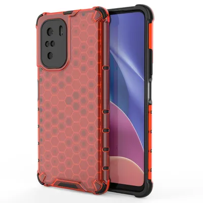 Produktbild von Honeycomb Panzerhülle für Xiaomi Poco F3 - Rot KP10027