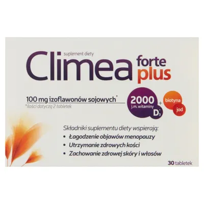 Obrázok produktu pre Climea Forte Plus, 30 tabletek