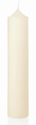 Produktbild von INNA-GLAS Stabkerze FRANZISKA, elfenbein, 30cm, Ø6cm, 86h - Germany - Kaminkerze