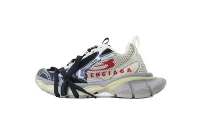 Immagine prodotto di 840088 W3XSG 9161 Balenciaga Sneaker 3XL Bianco Sporco Rosso Navy TAGLIA:EUR42