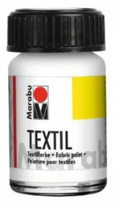 Immagine prodotto di Marabu 1716 39 070 Bianco tessile 070, 15 ml