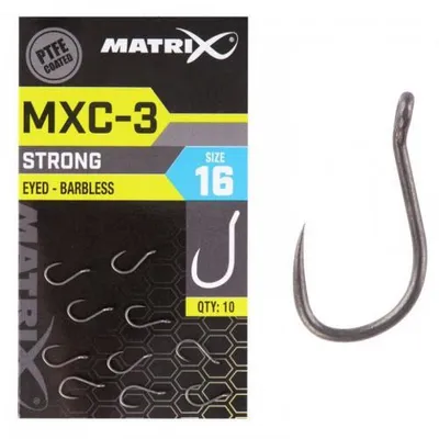 Obrázok produktu pre Matrix MXC-3 Eyed Strong Barbless 16