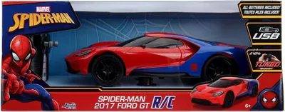 Produktbild von Jada Toys Marvel RC Spiderman 2017 Ford GT 1:16, Auto, 1:16, 6 Jahr(e), 540 g