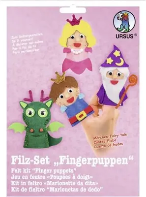 Produktbild von Filz-Set Fingerpuppen Märchen
