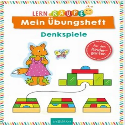 Produktbild von Lernraupe - Mein Übungsheft - Denkspiele