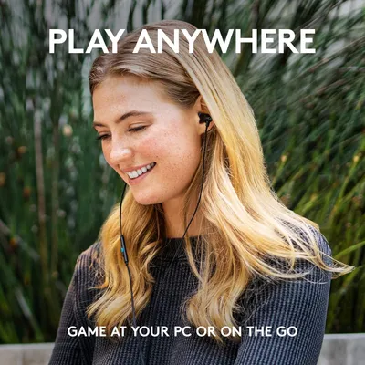 Produktbild von Logitech G 981-000924, Kabelgebunden, Gaming, 20 - 20000 Hz, 19 g, Kopfhörer, Schwarz
