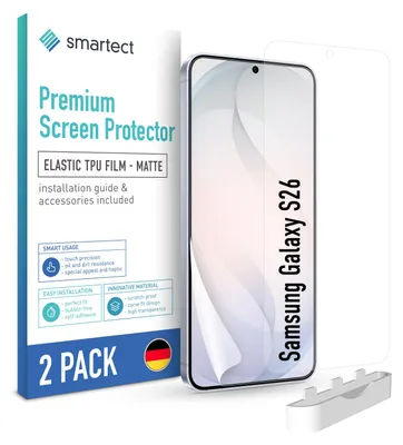 Produktbild von 2x TPU Schutzfolie Matt für Samsung Galaxy S26 Displayschutz Panzerfolie Folie