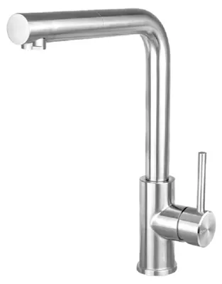 Caressi CABL003CH U ECO Küchenarmatur. Chrom. Gesamtansicht