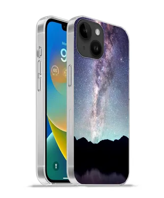 Produktbild von MuchoWow® Handyhülle Schutzhülle Hülle für Apple iPhone 14 - Softcase Universum - Galaxie - Sternenhimmel - Jungen - Mädchen - Kinder Silikon Softcase Handy Hülle - Mobiltelefonhülle