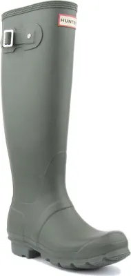 Produktbild von Hunter Orig al Großer Regen Stiefel Olive – 3 UK - 36 EU - 5 US / Olive