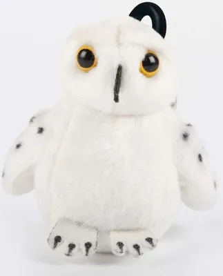 Image de WOW ! STUFF WW-1074 Mini Hedwig Harry Potter Réplique Niffler Les animaux fantastiques Le monde magique Peluche avec son Porte-clés Porte-sac blanc