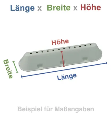 Produktbild von Trommelrippe Bauknecht 481010597316 W10597316 für Waschmaschine