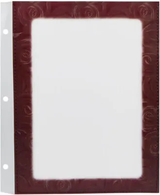 Produktbild von 10x Folienblätter weinrot A5