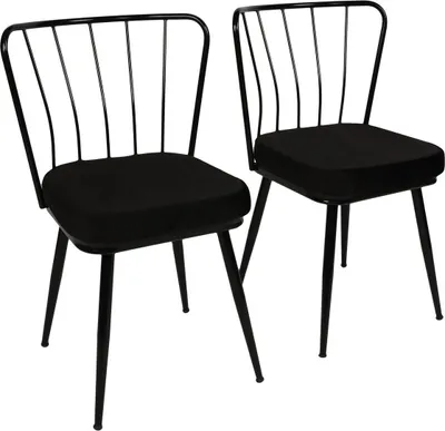Obrázek produktu pro Skye Decor, Star-Star 181NMB, Schwarz, Bürostühle, 82x43x42 cm, Rahmen: 100% Metall