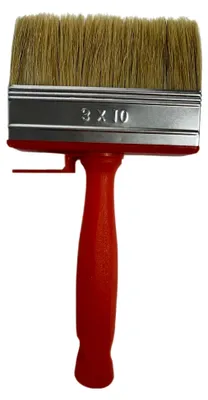 Produktbild von 3X Pinsel Flächenstreicher 3x10cm Malerpinsel Flach Deckenbürste