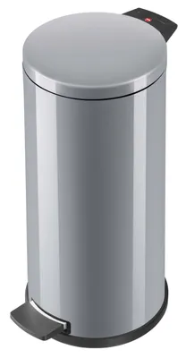 Produktbild von Hailo ProfiLine Solid 20. Kompakter Tretabfallsammler , silber