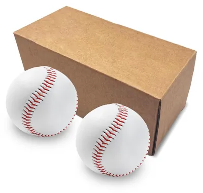 Obrázek produktu pro Profesionální baseballové míče ručně šité, vhodné pro trénink i zápasy (balení 2 kusů)