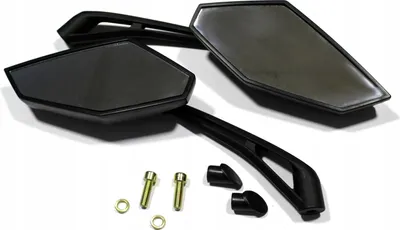 Obrázok produktu pre Motocyklové zrkadlo Universal M8 Sport E4 pre skúter Quad Atv Homologated